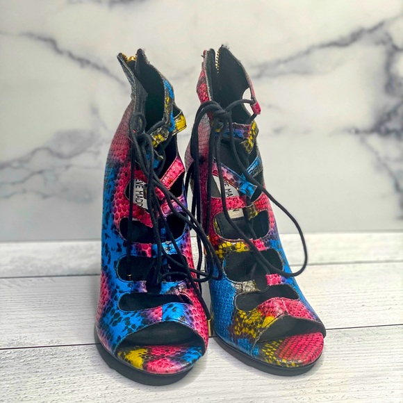 *NEW* Steven Madden Multi Snake heels - Picture 2 of 2